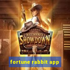 fortune rabbit app